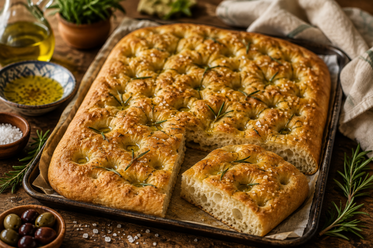 Italienische Focaccia