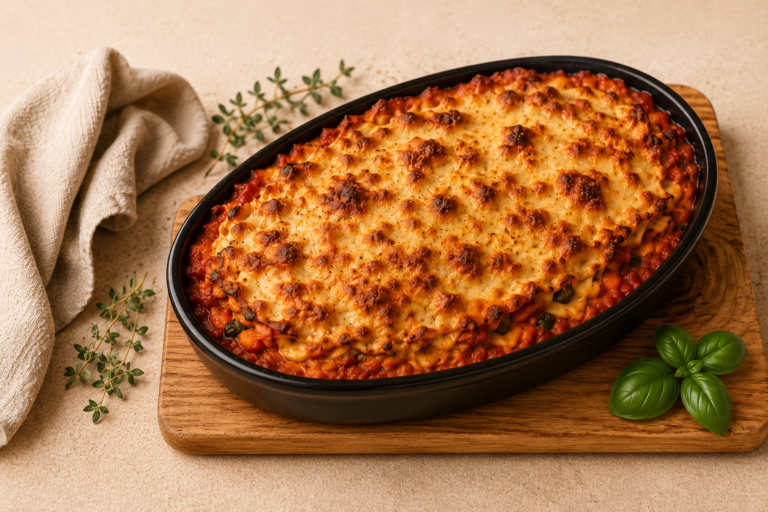 Ofengemüse-Lasagne